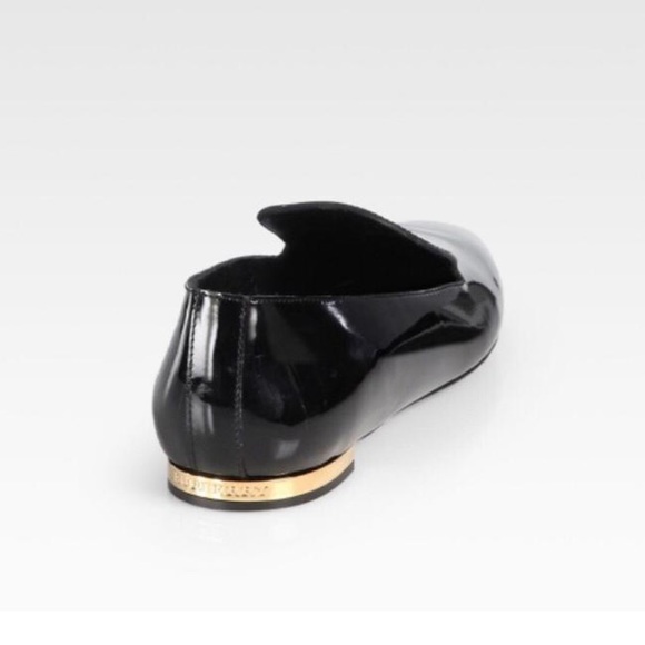 Burberry Mormont Black Patent Loafer - Picture 2 of 8
